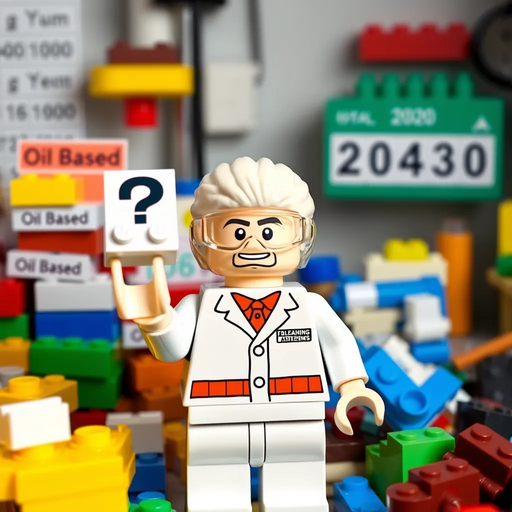 Lego embarks on a mission to replace fossil-fuel-based bricks by 2030, testing over 600 materials along the way.