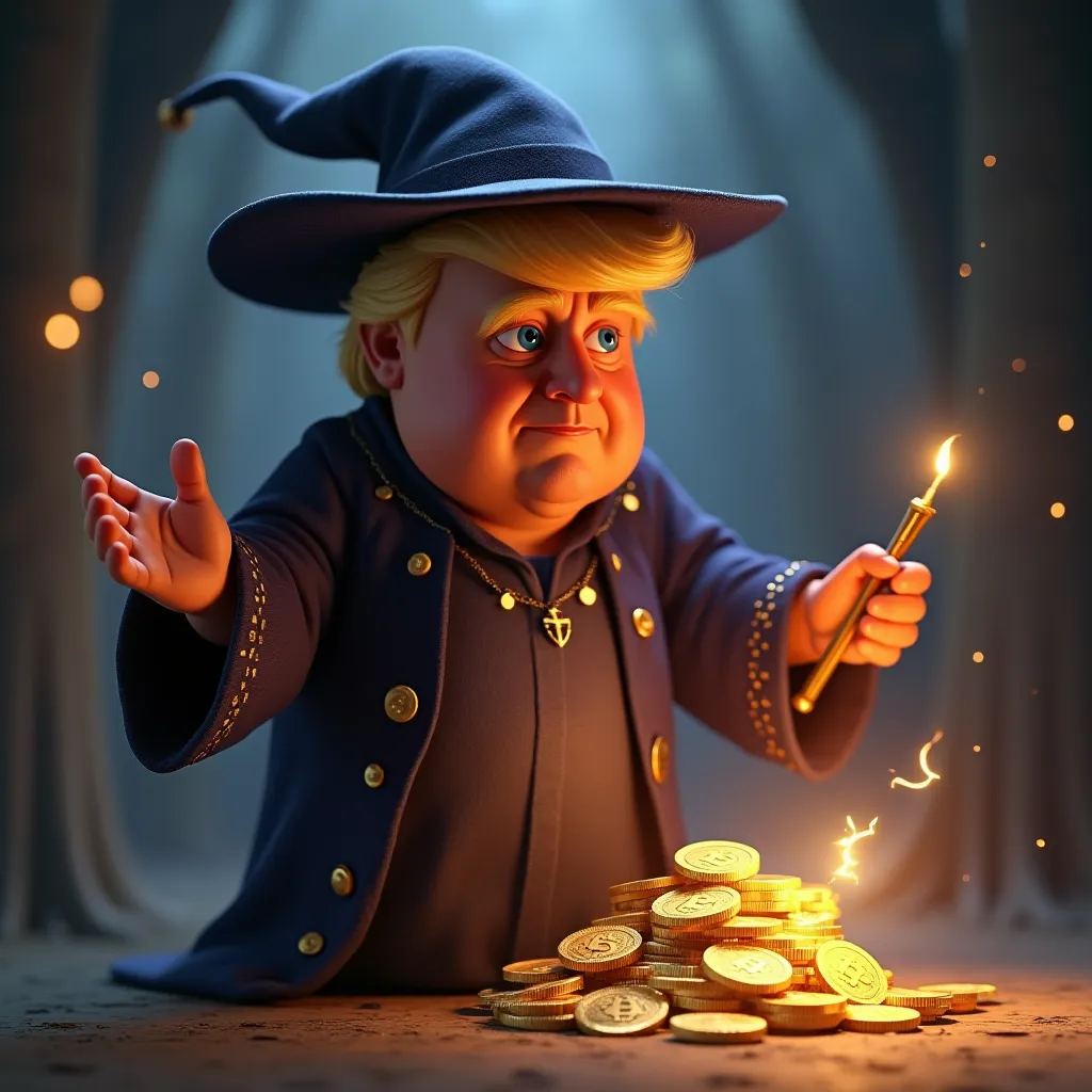 The Crypto Sorcerer conjures up a digital gold rush!