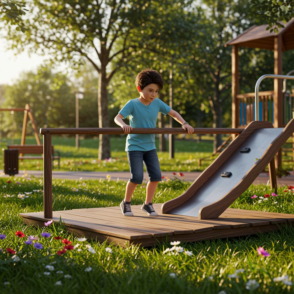 The kid decides to confront smaller fears first.