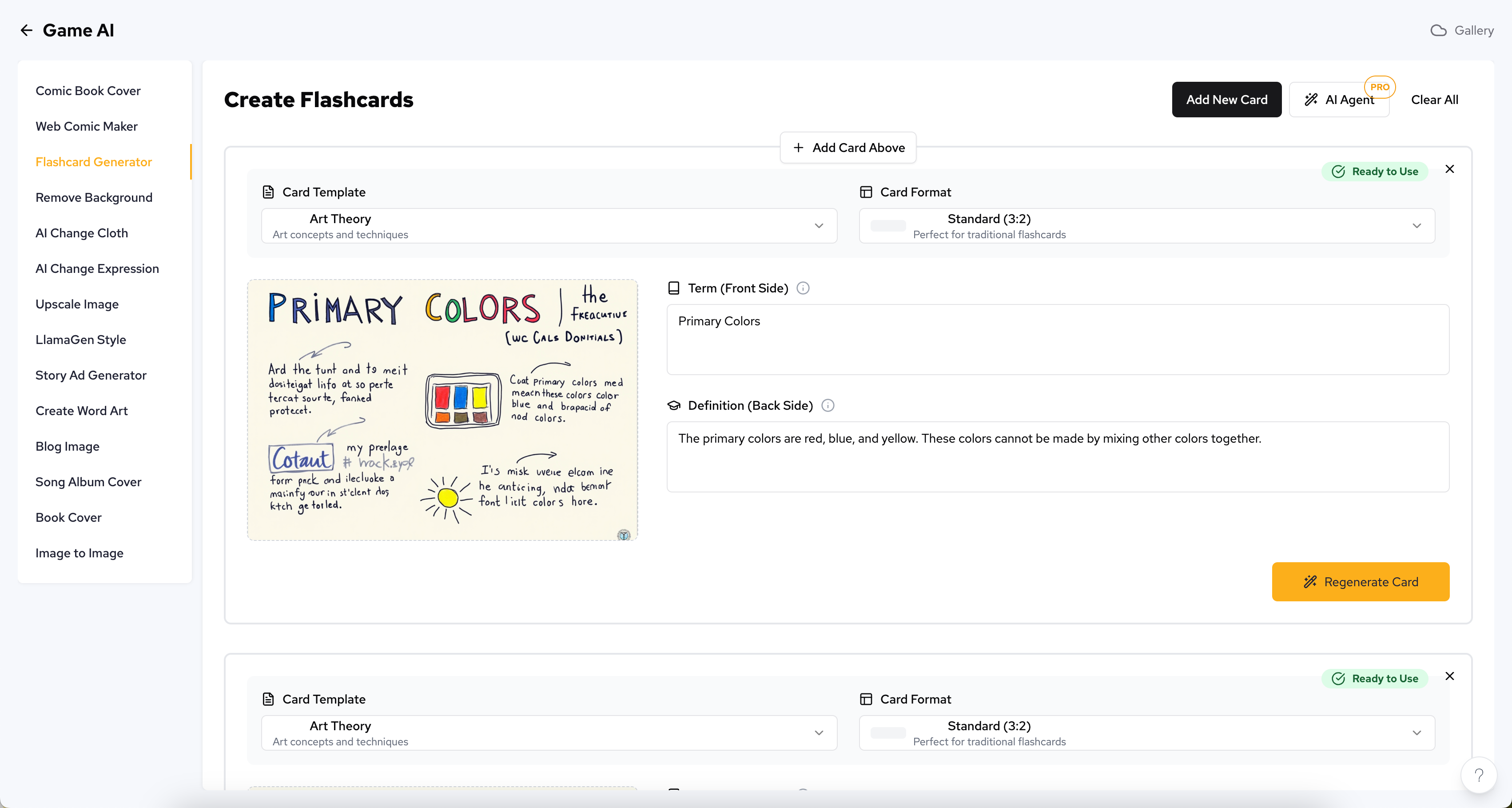 Gerador de Flashcards por IA