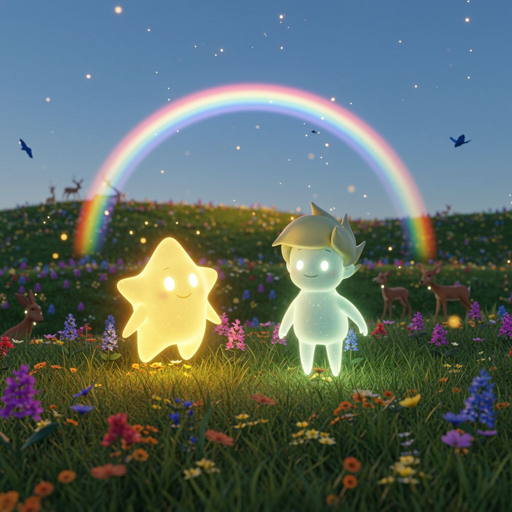 A radiant promise is made.