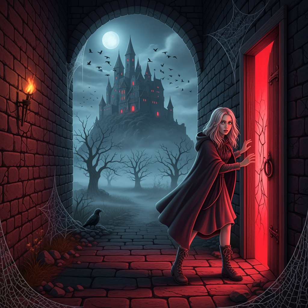 Mystery and suspense in a haunted castle.