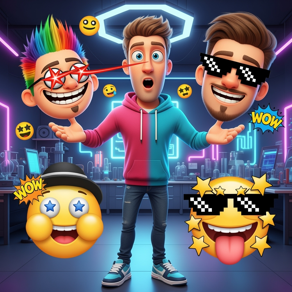 AI Meme Expression Pack Funny Competition