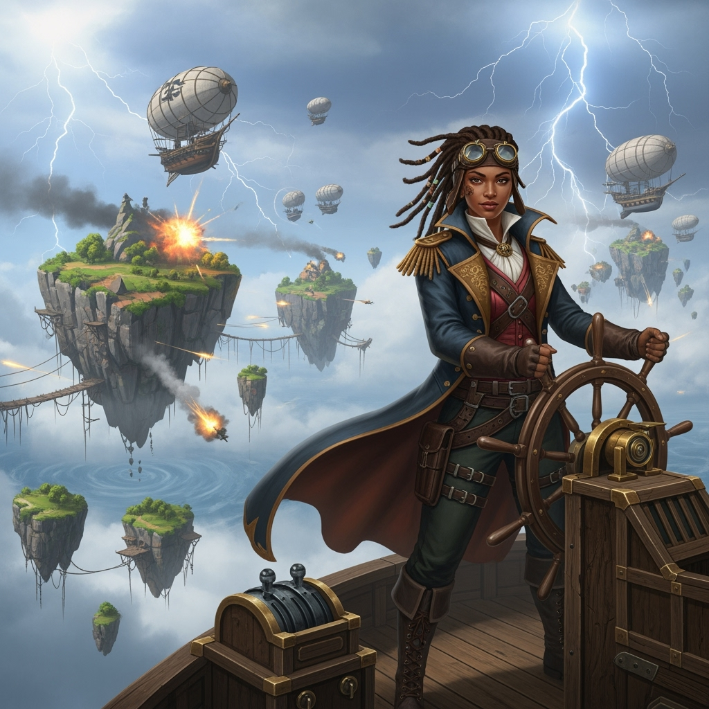 Sky Pirate Armada - Skirmish above the clouds.