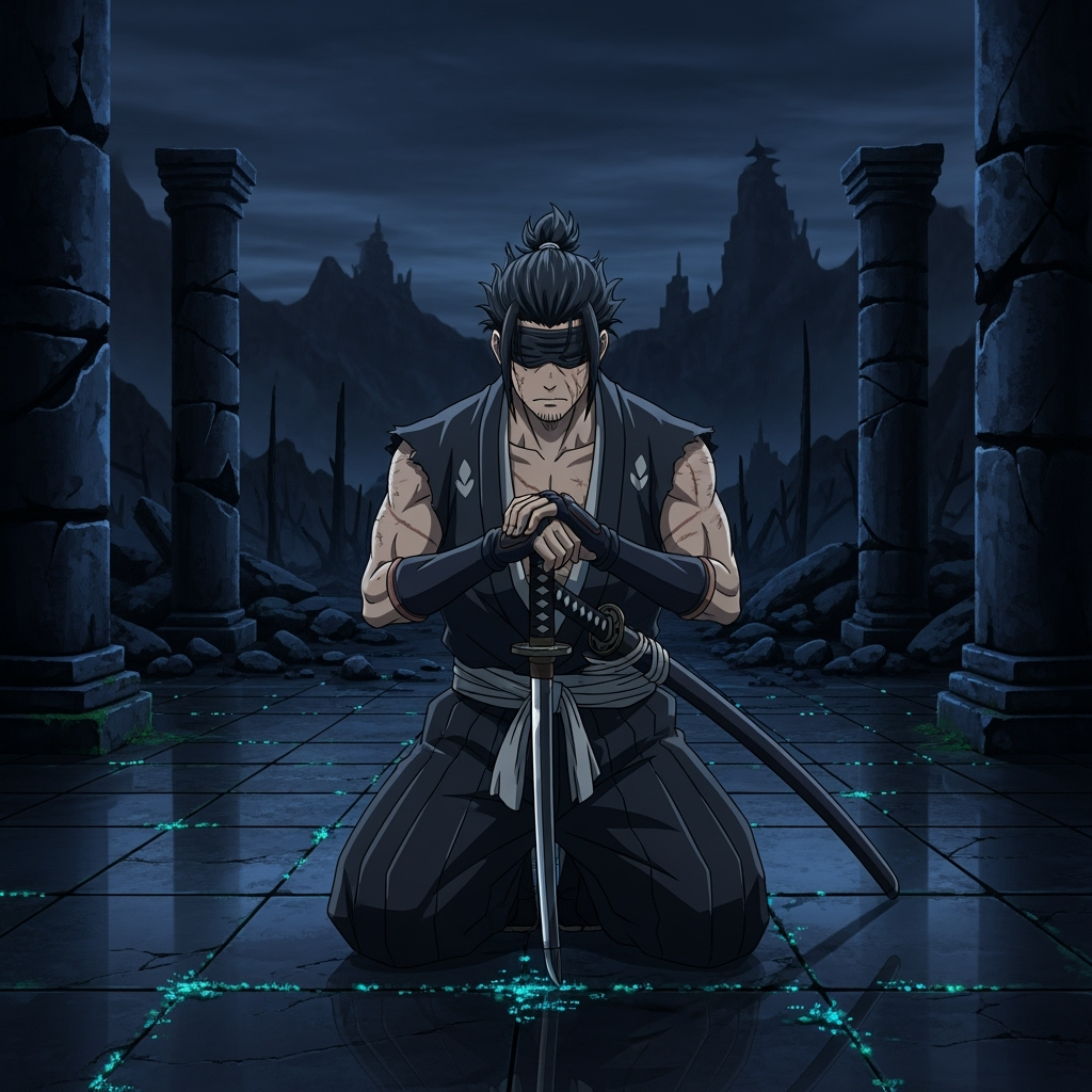Ryoji Asakura in the Night-Bound Lands Example 3