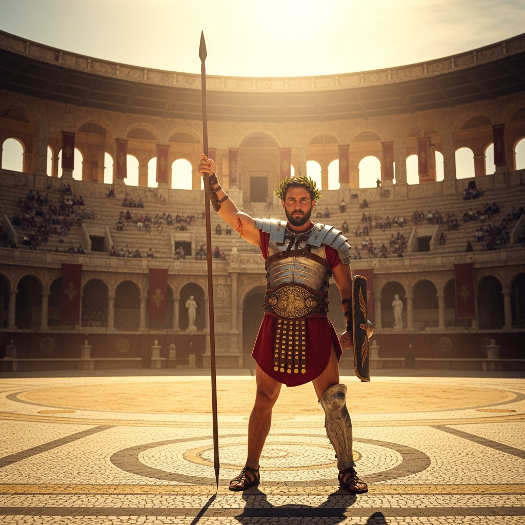 Glory and drama in the Roman arena.