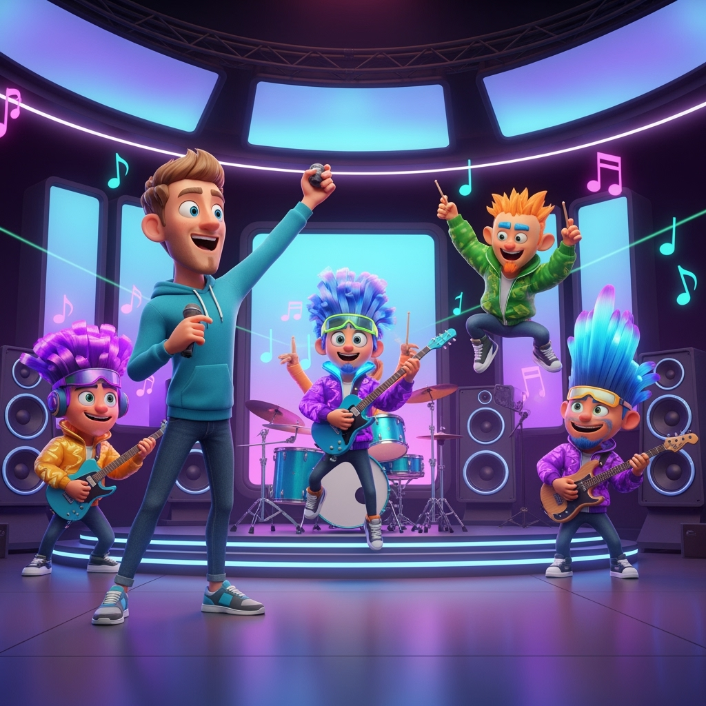 AI Animation Concert