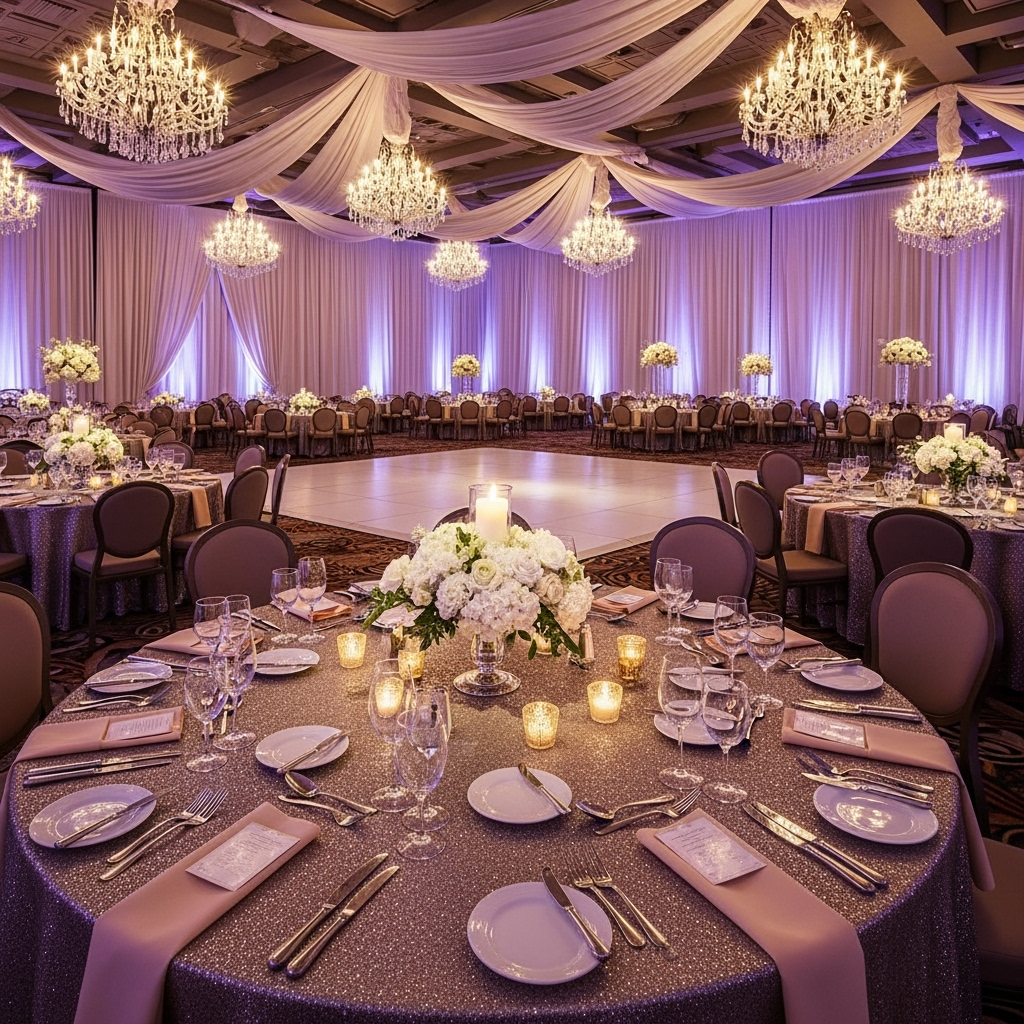 An event planning service promises glamour and cherished memories.