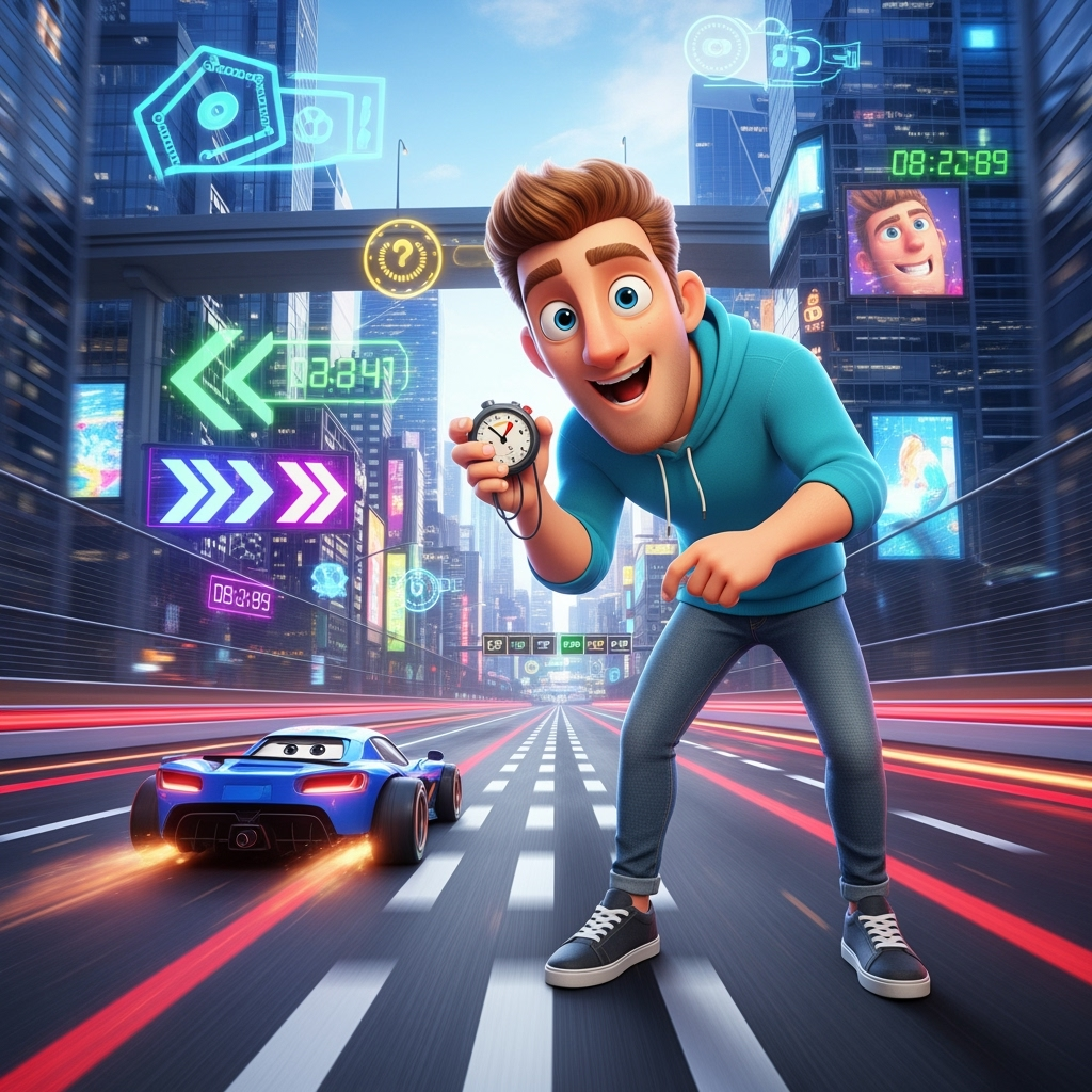AI animation speed challenge