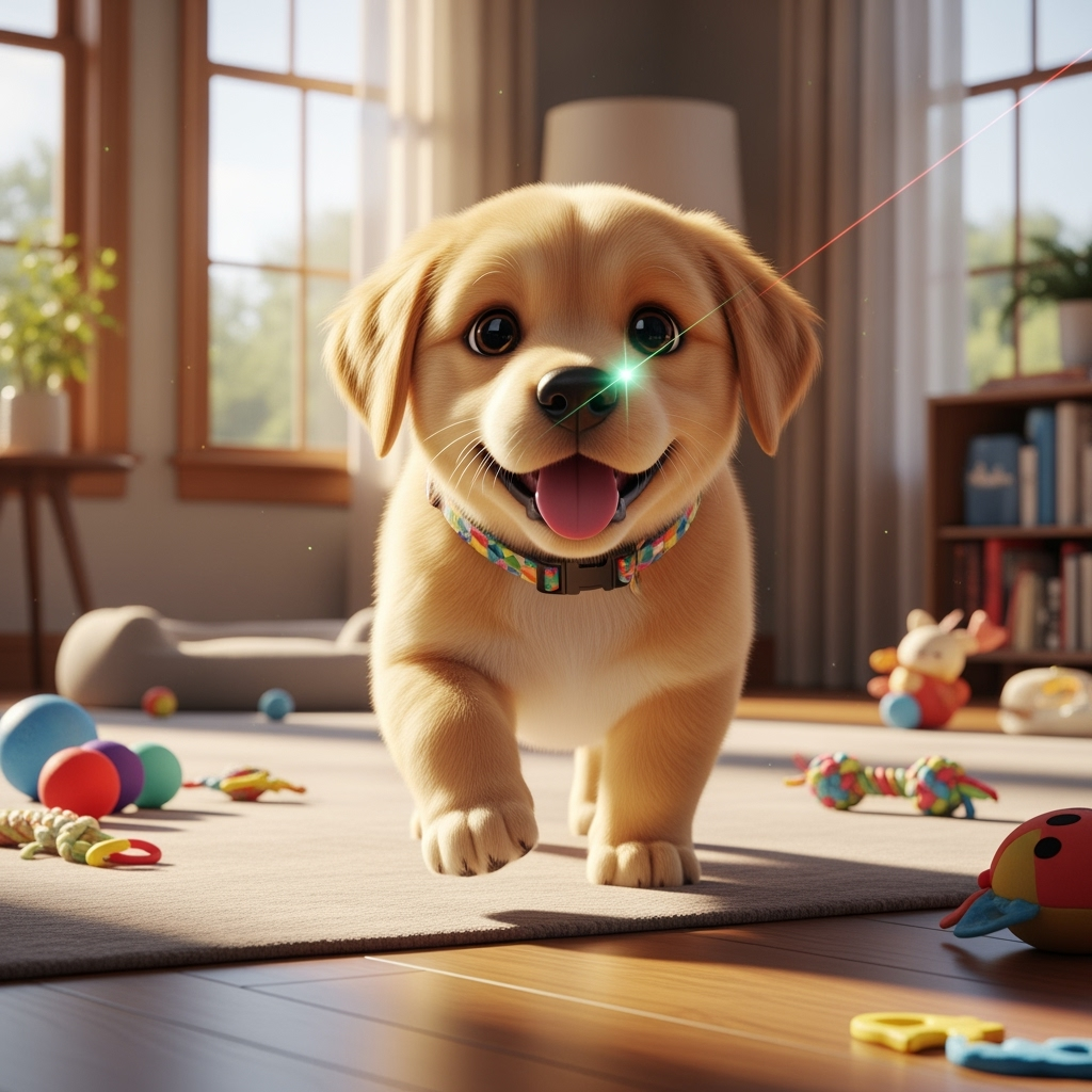 A playful pet product ad connects emotionally with pet owners.