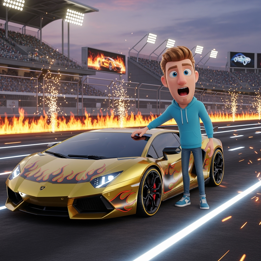 AI luxury car creation