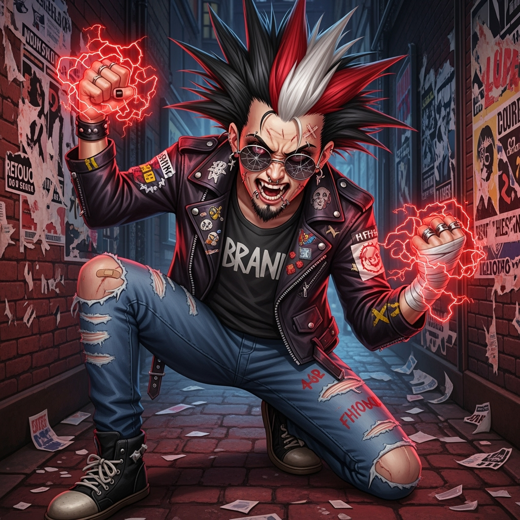 Grunge Rock Poster