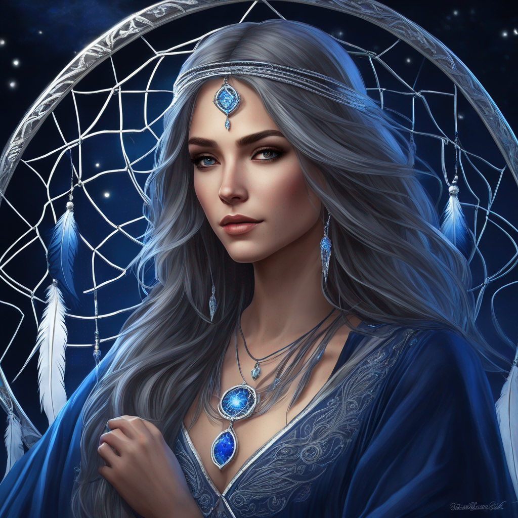 Selene Nightshade harnesses the power of the dream catcher.