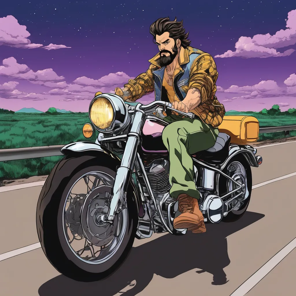 masterpiece,high quality, illustration,jojo style,jojo, fine lines example 3