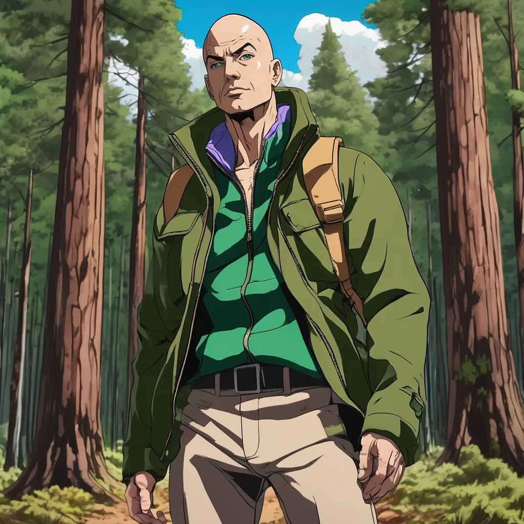 masterpiece,high quality, illustration,jojo style,jojo, fine lines example 4