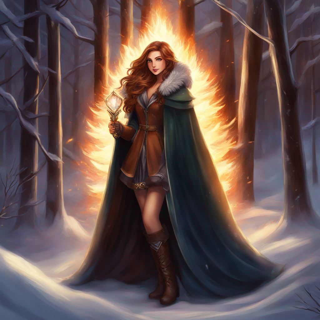 Triumphant, Elara claimed the Everflame and ended the eternal winter.