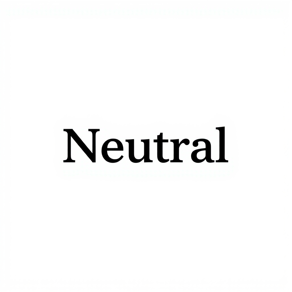 Neutral Style | No Style