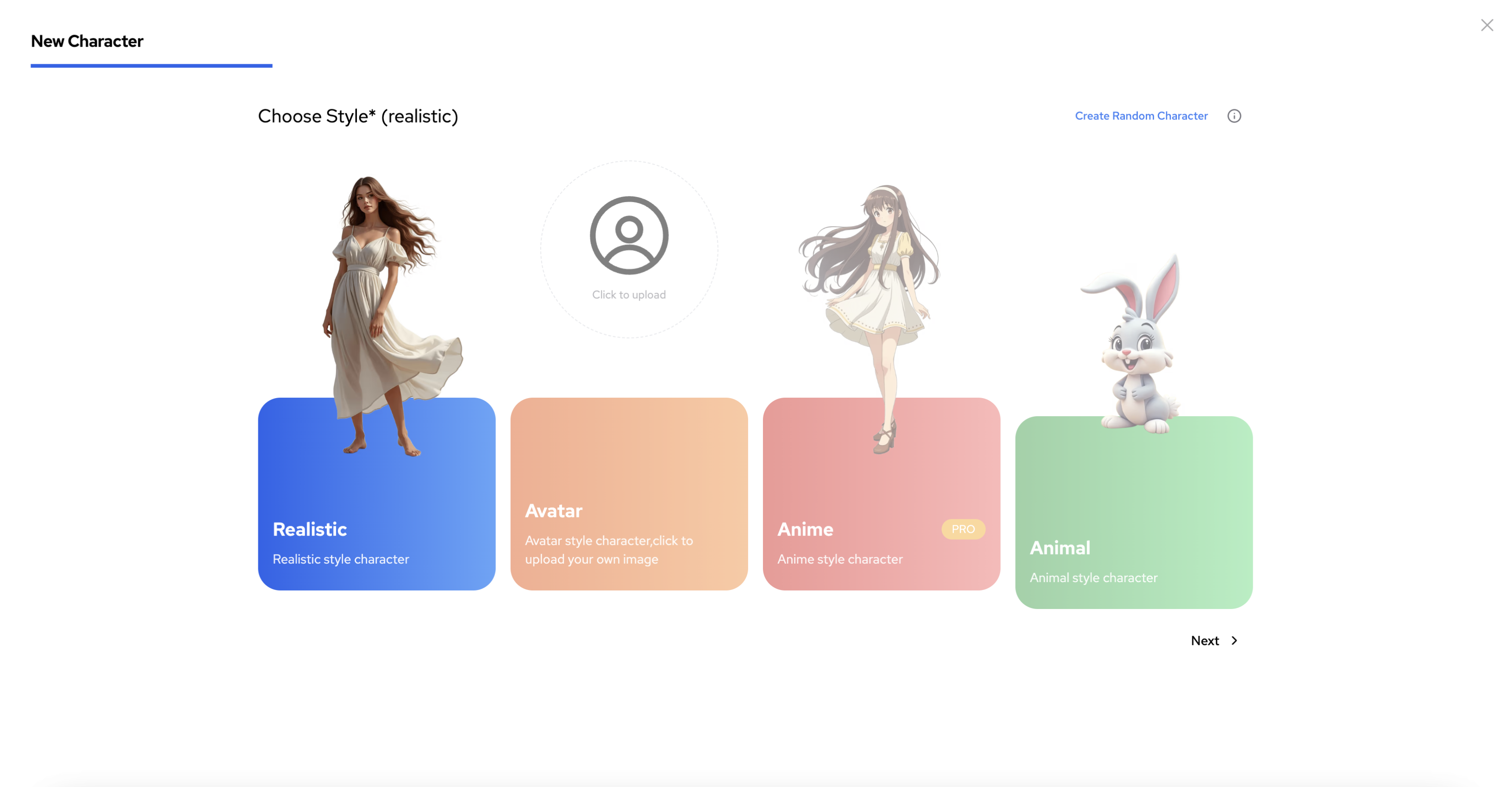 Create and Add Characters in Studio