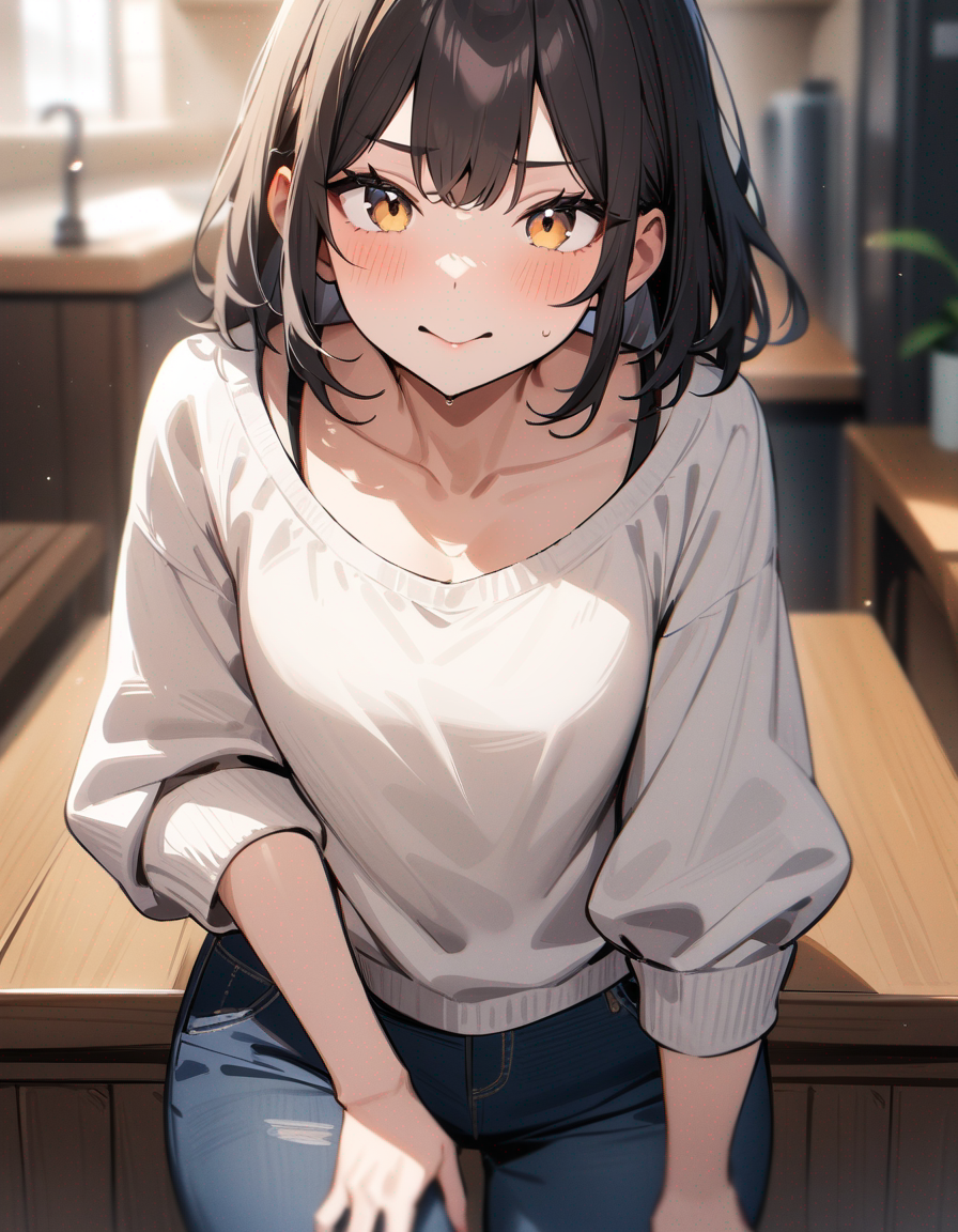 Casual character style - Generated by Animagine-XL-3.1