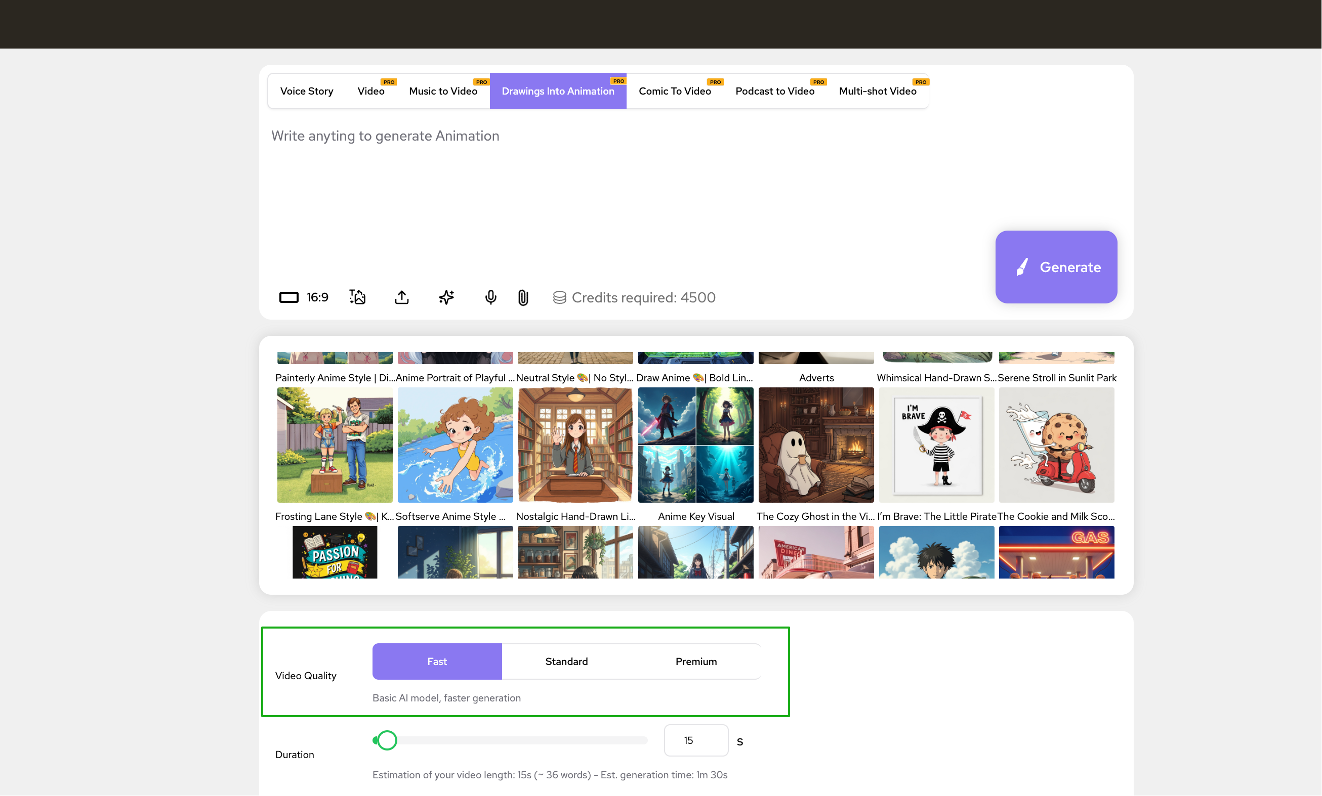 Captura de Ecrã da Funcionalidade